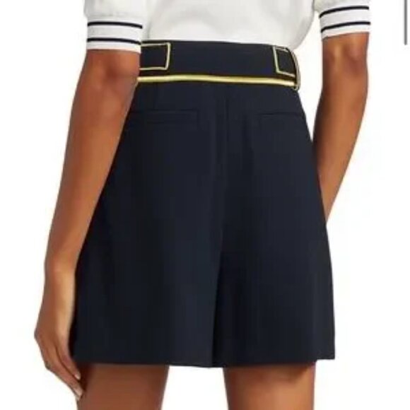 Derek Lam 10 Crosby Pleated Sailor Shorts Size 4 - Picture 3 of 11